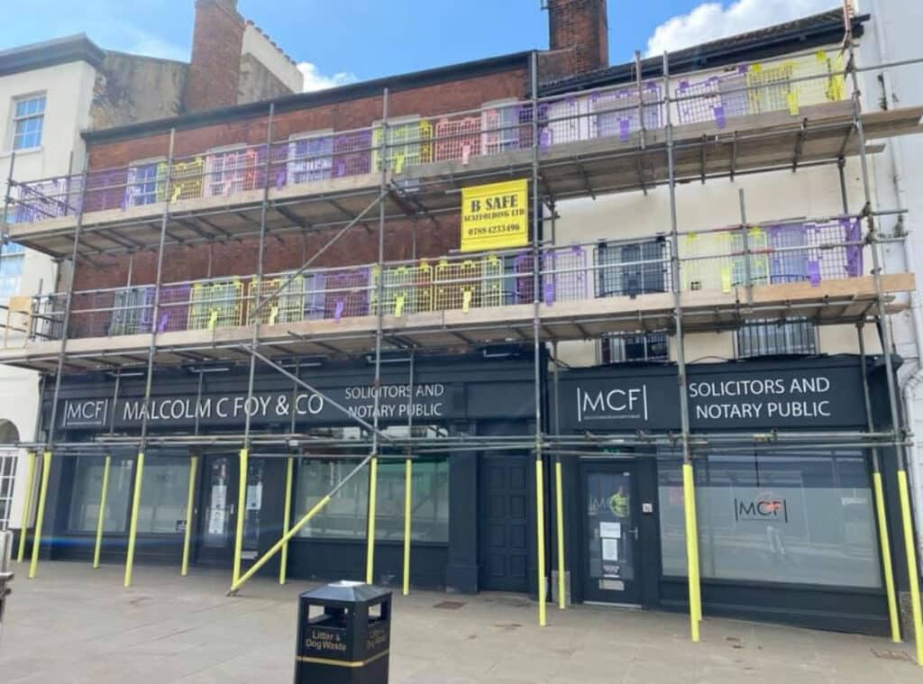 BSafe's Scaffolding for Malcolm C Foy